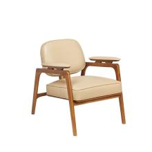 FAUTEUIL ALTA, CUIR WHITE IVORY